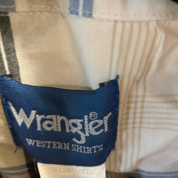 Wrangler Men’s Western Button-Down Shirt- Size XL - Picture 2 of 2
